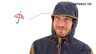 QUECHUA ARPENAZ NH100 Impermeable Hombre [upl. by Oppen]