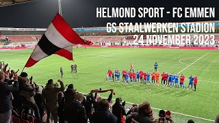 81 Helmond Sport  FC Emmen  24 November 2023 [upl. by Marchak]