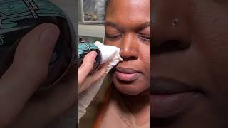 Double Nose Piercing routine with Base Laboratories Pro Piercing Aftercare Spray [upl. by Hollah]