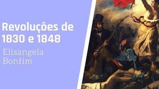 Revoluções de 1830 e 1848 [upl. by Ahsinotna]