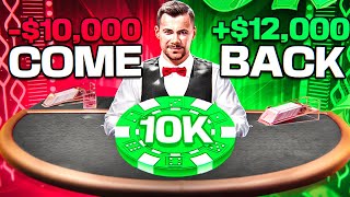 THE MOST INSANE COMEBACK IN BLACKJACK HISTORY Salon Privê [upl. by Cherilyn]