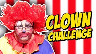 CREEPY CLOWN CHALLENGE [upl. by Kreegar]