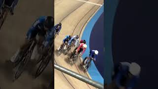 2024 Pan American Track Cycling Championships mens Omnium Elimination Race bikeracing velodrome [upl. by Yesmar]