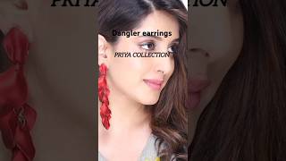 Dangler earrings very pretty and stylish petal earrings U like it [upl. by Bent296]