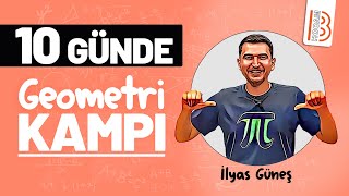 Taktiklerle 10 Günde Geometri Bitirme Kampı  2Gün  İlyas GÜNEŞ [upl. by Jorgan]