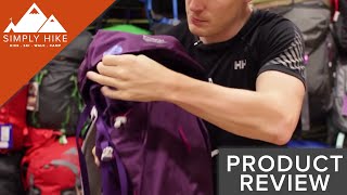 Gregory Packs  Jade 38 Rucksack Review [upl. by Matta674]