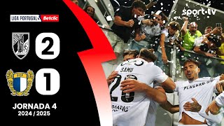 Resumo Vitória SC 21 Famalicão  Liga Portugal Betclic  sport tv [upl. by Quinn15]