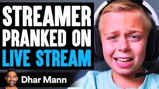 Streamer PRANKED On LIVE STREAM What Happens Is Shocking  Dhar Mann [upl. by Fritzie225]