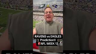 RAVENS vs EAGLES Prediction🚨NFL WEEK 13 [upl. by Torbert]