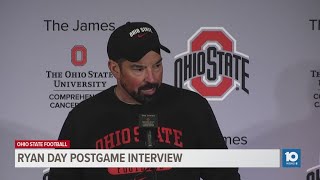 Ryan Day postgame interview after Ohio States loss to Michigan [upl. by Ettenhoj]