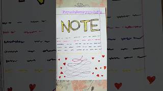 Easiest cover page design for beginners diy notebook coverpage design bookmarker shorts [upl. by Rehpotsirc806]