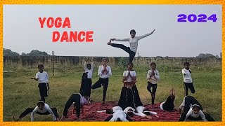 YOGA DANCE  YOGA DANCE PERFORMANCE  JAWAN ALIGARH [upl. by Eniamart]