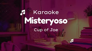 Misteryoso  Cup of Joe Karaoke [upl. by Ramsa]