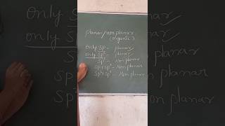 🔥 Tricks to Identify Planar  Nonplanar compounds  Organic Chemistry  MSC CHEMISTRY [upl. by Dranek265]