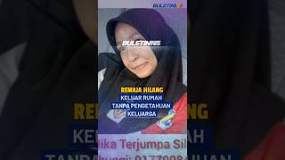 REMAJA HILANG  Hilang Selepas Bertengkar Ibu Rayu Nur Farisah pulang [upl. by Adirehs]