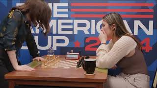 Jennifer Yu Flags Nazí Paikidze Stays in the Game  D5 AmericanCup [upl. by Mailli602]