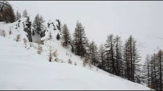 Serre Chevalier  J1 avant louverture de la station [upl. by Converse]