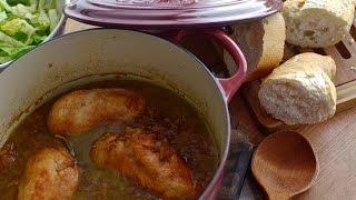 Cocotte de pollo agridulce [upl. by Eadie]