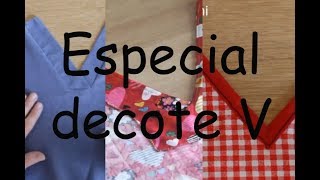 3 truques práticos de como fazer um decote V metodoDcosturar [upl. by Skvorak]