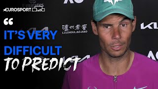 Rafael Nadal had doubts quotevery single dayquot over injury nightmare  Eurosport Tennis [upl. by Elleira]