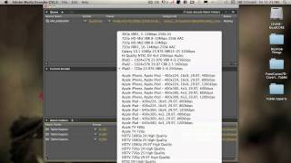 Batch Encoding HD for Tablets amp Web with Adobe Media Encoder incl Ogg Theora amp WebM encodes [upl. by Enelak]