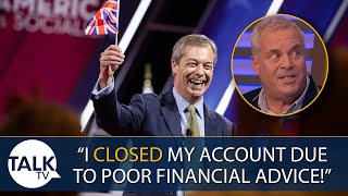 quotI CLOSED My Coutts Accountquot  James Max Slams Natwest Bank for Nigel Farage Account Closure Row [upl. by Enomis]