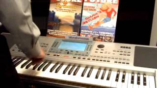 KORG PA 50 professional arranger synth performing Dream music [upl. by Nylissej]