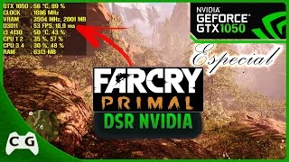 Far Cry Primal Na GTX 1050 Com Os Gráficos Lindos No Ultra em 2133x1200 DSR Nvidia 9 [upl. by Ennoitna]