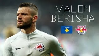 VALON BERISHA  Awesome Skills Goals Tackles  RB Salzburg  Europa League 20172018 [upl. by Neruat]