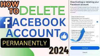 How to delete facebook account permanently [upl. by Enimisaj]