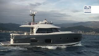 ITA AZIMUT MAGELLANO 53  Prova  The Boat Show [upl. by Aicatan]