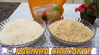 FARINHA PANKO CROCANTE PARA EMPANAR RECEITA FÁCIL [upl. by Ansela554]