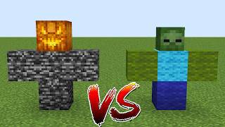 BEDROCK GOLEM vs All Zombies Bosses  Battle Minecraft Mobs [upl. by Clair]