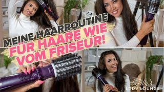 Meine Haarroutine mit RundbürsteBaBylissHaare wie vom Friseur [upl. by Petr]