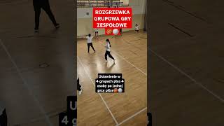 ROZGRZEWKA GRUPOWA GRY ZESPOŁOWE 🏐🏀 sports volleyball basketball physicaleducation reels [upl. by Eeraj12]