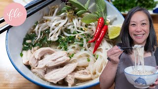 Fast Pho Ga  Vietnamese Chicken Noodle Soup [upl. by Namajneb146]