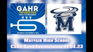 Mayfair HS 4K CSBC Gahr Invitational 110523 [upl. by Imelida]