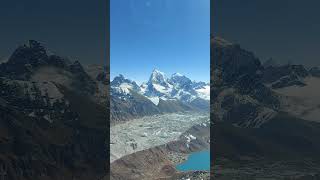 View from Gokyo Ritravelmountainsgokyogomountain [upl. by Poul]