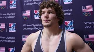 Alex Dieringer 86 kg Senior Nationals Mens Freestyle Finalist [upl. by Spada273]