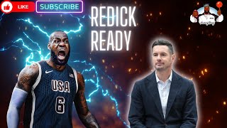 REDICK SAYS GOODBYE LEBRON HAPPY WITH LAKERS STAFF VANDO PLAN [upl. by Refotsirk]