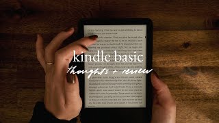 Kindle Basic Review after 5 weeks 📖 switching from phone to Kindle [upl. by Lynsey]