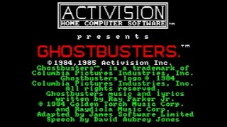 Ghostbusters on Amstrad Spectrum and C64 [upl. by Xel]