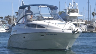 Bayliner 2655 Ciera Walk Thru Tour by South Mountain Yachts [upl. by Mariel]