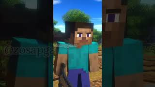 Herobrine Vs Pillagers shorts minecraft [upl. by Arvid]