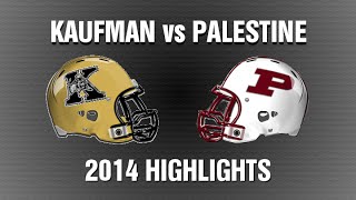 Kaufman Highlights vs Palestine 2014 [upl. by Ogir]