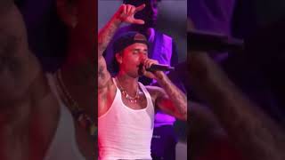 Justin Bieber  Essence Remix Live from Made In America fest shorts [upl. by Anicnarf]