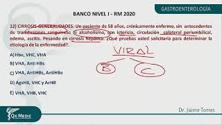 Gastroenterología  Banco Nivel 1 [upl. by Aihsiek]