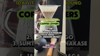 1 Day Itinerary Coffee Shop di Bandung [upl. by Halimaj480]