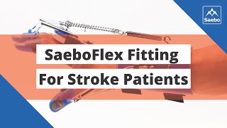 SaeboFlex Fitting For Stroke Patients with Spasticity [upl. by Josler]