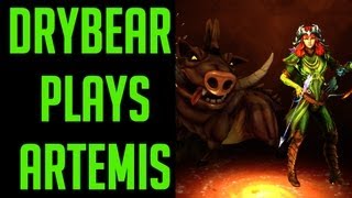 SMITE Drybear conquers with Artemis  Live Gameplay Commentary [upl. by Retnyw]